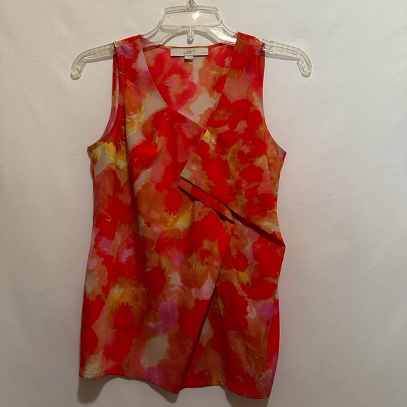 LOFT Tops - Ann Taylor Women’s Floral Sleeveless Blouse Size SP